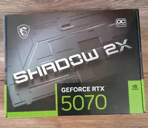 MSI nVidia GeForce RTX 5070 Shadow 2X OC 12GB Graphics Card ✅In Hand Rdy to Ship - Picture 1 of 6