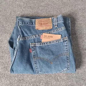 Y2K Levi's 550 Men's Relaxed Fit Waist 32 Inches Inseam 32 Inches Length 43inch - Picture 1 of 13