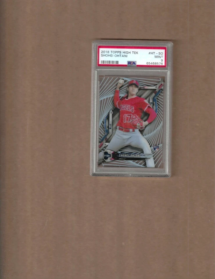 2018 Topps Hi Tek Shohei Ohtani Rookie Card HT-SO, PSA 9 MINT (B) - Image 1 of 1