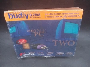 PC BUDDY Convierte 1 PC en 2 Tarjeta PCI COMPARTIR Computadora Torre Disco Duro Placa Madre - Imagen 1 de 10