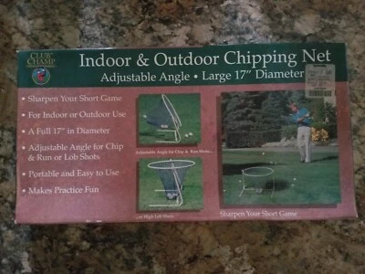 Red de astillado Club Champ 17" INTERIOR/EXTERIOR entrenamiento de golf NUEVO en caja - sellado Foto 1 de 4