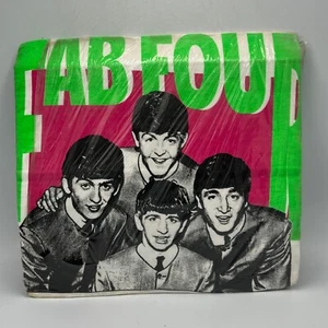 Vintage Beatles 'Fab Four' Standard Issue T-Shirt Large - Picture 1 of 7