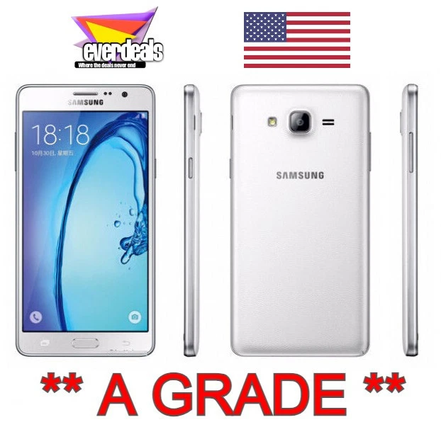 UNLOCKED Samsung Galaxy ON5 G550T 4G LTE White Android Smart Phone  *A GRADE* - Image 1 of 1