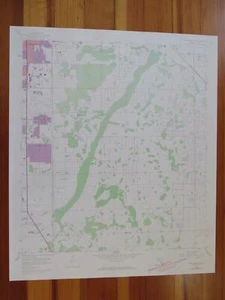 Mapa Topográfico Fort Myers SE Florida 1973 Original Vintage USGS - Imagen 1 de 1