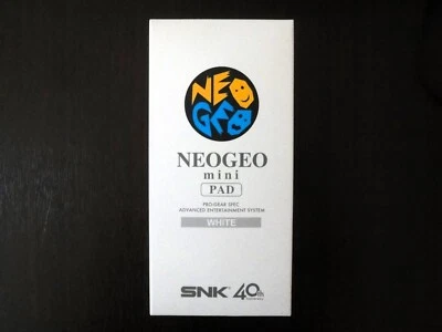 Spotless  New !! SNK NeoGeo Mini Video Game Pad Controller  WHITE - Image 1 of 4