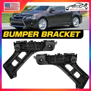 1/2set Bumper Bracket Set For 2011-2017 Lexus CT200h Front Left & Right Plastic - Picture 1 of 19