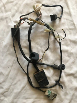00-074 Yamaha TTR90 TTR90E Main Wiring Harness Plug CDI Ignition Wires Rectifier - Image 1 of 4