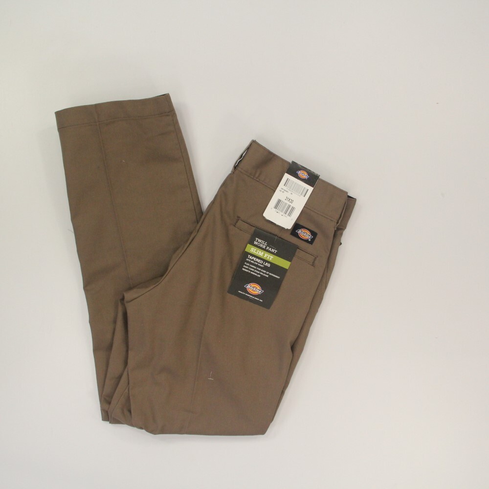 dickies made in USA workpant brown 31×30 Vintage 80s Mens 42x32 Dickies 874 Brown Work Pants USA Made