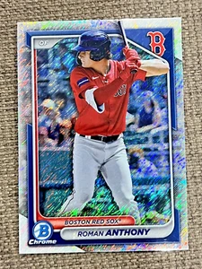 2024 Bowman Chrome - Shimmer Refractor #BCP-235 Roman Anthony Boston Red Sox - Picture 1 of 3