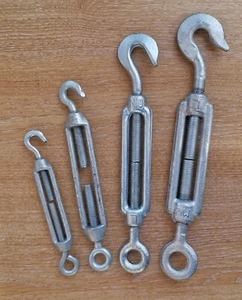 Vite da sartiame, gancio/occhio corpo aperto, scegli misura e finitura BOS** - Foto 1 di 6