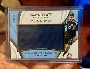 2018-19 Paulo Dybala 94/99 Jersey Panini Immaculate The Standard - Picture 1 of 4