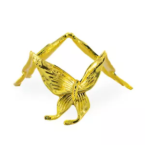 Goldener Schmetterling Design Ei Ständer Halter Display - Bild 1 von 2