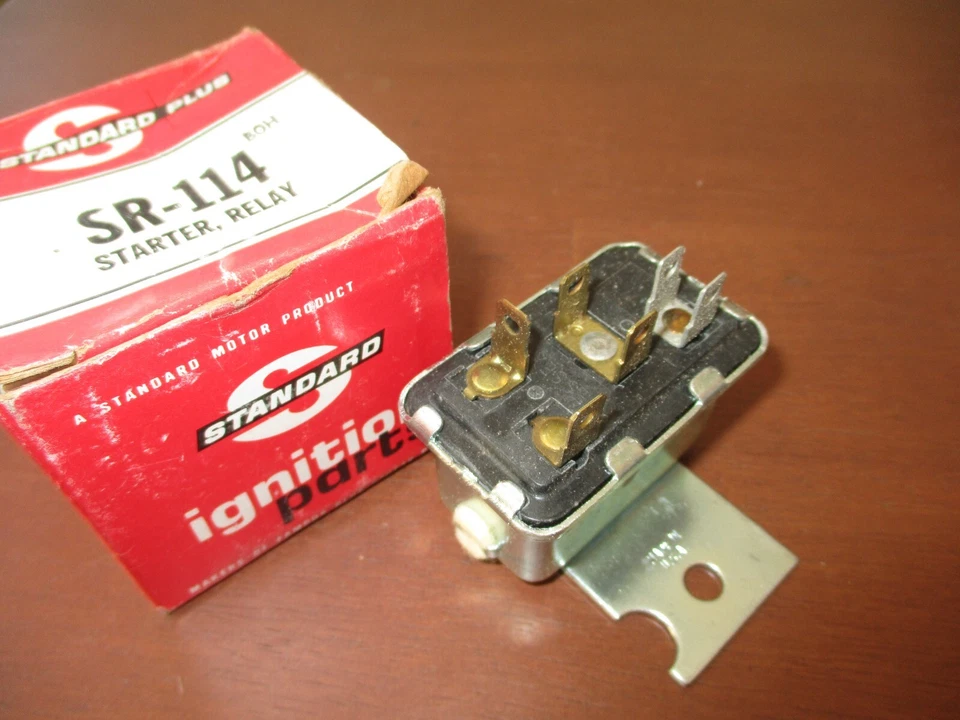 1981 1982 + DODGE  & PLYMOUTH + 4 Cylinder Starter Relay + NOS - Imagem 1 de 1