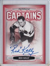 2006-07 Parkhurst Autographs #178 Red Kelly CAPTAINS AUTO - Detroit Red Wings