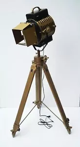 Hollywood Industrial Lamp Light Movie Theater Lamp With Tripod - Picture 1 of 7