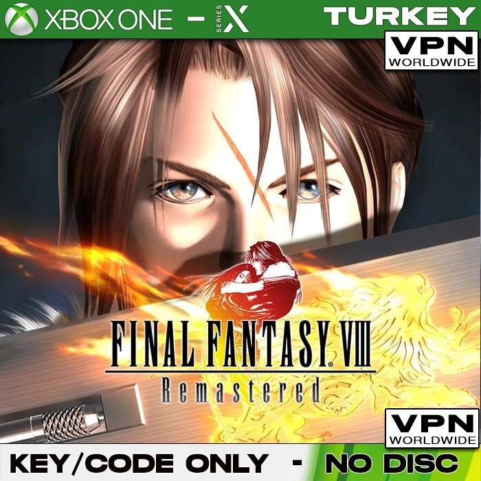 FINAL FANTASY VIII REMASTERED - XBOX One / Series X|S Key CODE TURKEY ☑VPN Foto 1 de 1