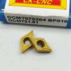 10*DCMT070204-BP010 / DCMT21.51 CNC carbide inserts DCMT - Picture 1 of 5