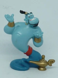 FIGURINE PVC ANCIENNE DISNEY ALADDIN LE GENIE - Foto 1 di 6