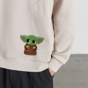 9pcs Cartoon Baby Yoda Iron On Embroidery Patch Sew On/Iron On DIY Accessories - Picture 1 of 5