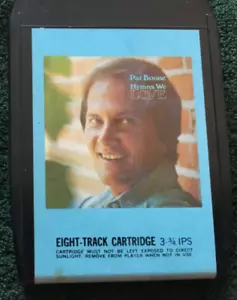 Pat Boone, Hymns We Love, 8 Track Tape, Play Tested - Picture 1 of 2