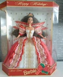 Mattel Barbie Happy Holidays Puppe - Special Edition 10th Aniversary Hallmark - Bild 1 von 6