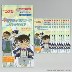 Detektiv Conan: Glitzernde durchsichtige Kartensammlung (10 Packungen) Neu [J... - Bild 1 von 4