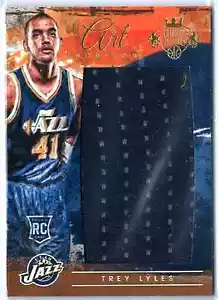 2015-16 Court Kings Basketball Trey Lyles Nouveau Jersey Relic /299 RC Jazz - Picture 1 of 2