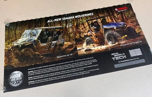 Banner/Póster Yamaha "Nuevo Yamaha Wolverines" 92"x46" Original Yamaha - Imagen 1 de 5