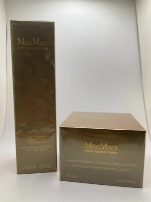 MaxMara Set Reafirmante Crema Corporal e Hidratante Jabón Corporal Nuevo en Paquete Artículo Extremadamente Raro Foto 1 de 2