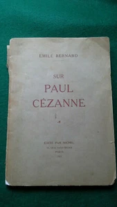 Paul Cezanne 1925 Emile Bernard 1st Ed. A Conversation w Cezanne Illustrated - Picture 1 of 7