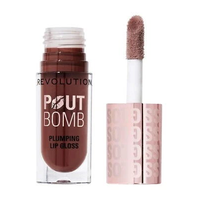 Revolution Beauty, Pout Bomb Plumping Lip Gloss, High-Shine for Glossy 4.6ml - image 1 of 3