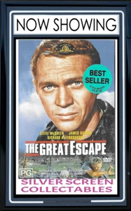 The Great Escape 1963 War Drama Steve McQueen BRAND NEW Disc R:4 DVD Free Post - Foto 1 di 3