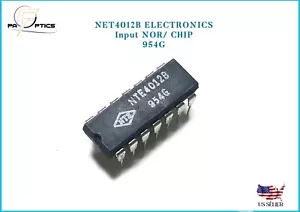 NET4012B ELECTRÓNICA/circuitos IC/ Entrada NOR/CHIP/ 954G - Imagen 1 de 4