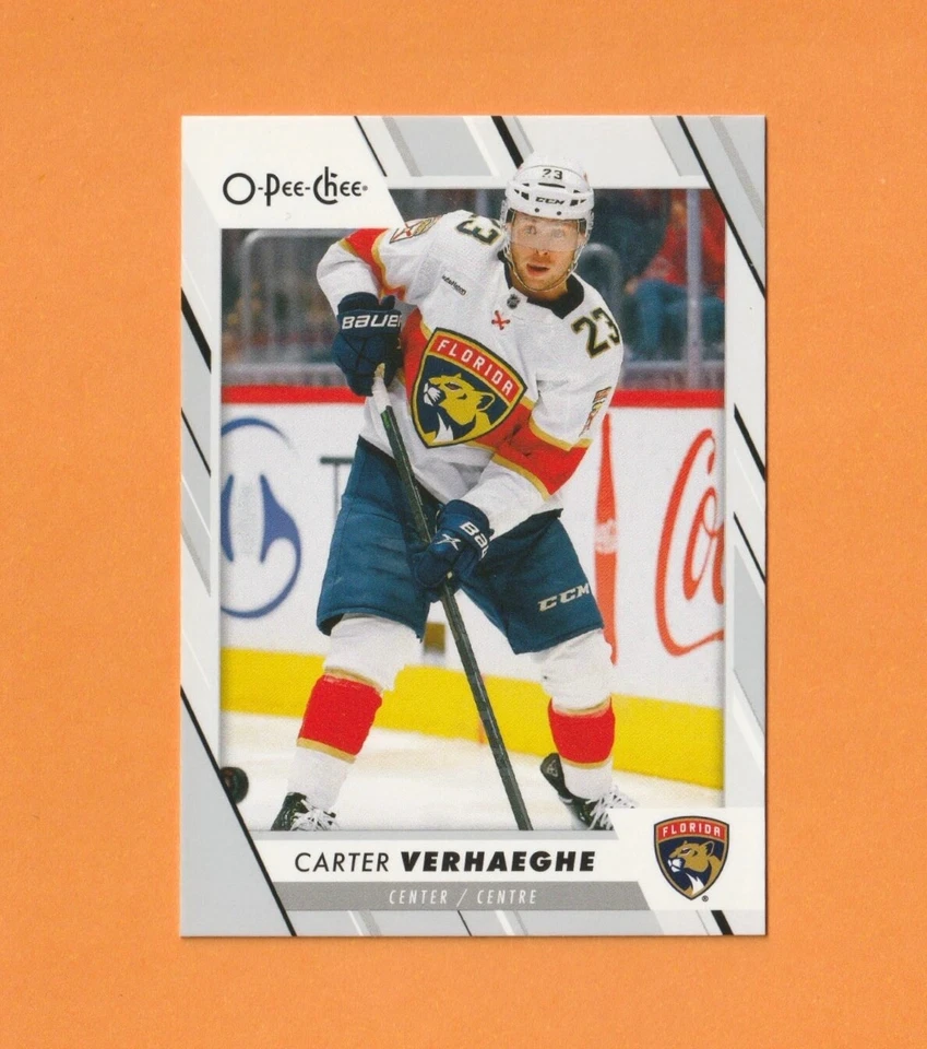 2023-24 O-Pee-Chee Hockey CARTER VERHAEGHE #177 Florida Panthers - Image 1 of 2