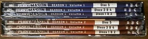 Perry Mason DVD Season 1 Volumes 1 & 2 Frees Shipping Factory Sealed - Picture 1 of 3