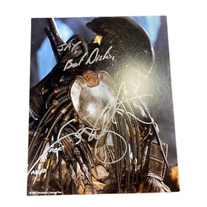 Ian Whyte Signed Autograph 8x10 Photo! Scar Predator on Alien vs Predator AVP - Picture 1 of 2