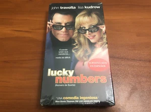 NEW LUCKY NUMBERS VHS TAPE MOVIE FACTORY SEALED CASSETTE w/ STUDIO WATERMARK v - Picture 1 of 3