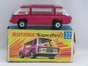1970 Lesney Matchbox Superfast #22 Freeman Inter-City Commuter con orig. Scatola ing. - Foto 1 di 10