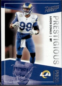 Aaron Donald - 2022 Panini Prestige - Prestigious Pros #PP-14 - Bild 1 von 2