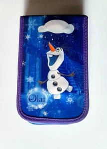 Etui Federtasche Schüleretui Olaf Mäppchen Frozen Elsa und Anna Schule Mädchen - Bild 1 von 3