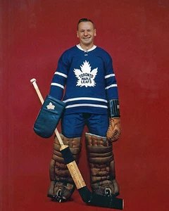 Johnny Bower - Maple Leafs - 8x10 Color Photo - Picture 1 of 1