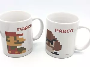 Set 2 tazze da caffè Nintendo Tokyo Shibuya PARCO Store Super Mario & Goomba - Foto 1 di 6