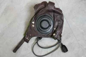 Original Authentic MiG-15 Jets Fighter Pilot Leather Helmet - Picture 1 of 6