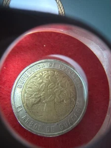 Colombia 500 Pesos 1994 Two-Tone aluminium-bronze nickel brass C469 for jewelry - Picture 1 of 3