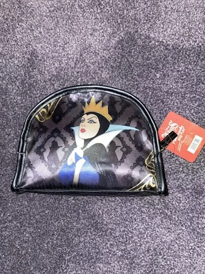 Disney Villians Snow White Evil Queen Makeup Cosmetic Bag Pouch NWT London Soho - Изображение 1 из 4