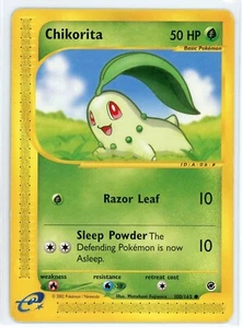 Pokémon TCG - Chikorita 100/165 - Expedition - Common - Bild 1 von 2