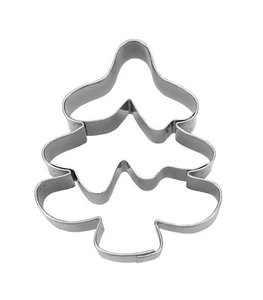 Ausstecher Ausstechform Pläzchen Keksausstecher Präge- Ausstecher Tannebaum - Bild 1 von 10