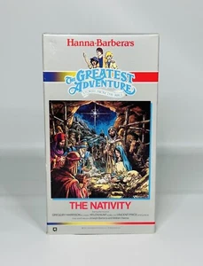Vintage 1987 The Nativity, The Greatest Adventure Stories From The Bible VHS - Picture 1 of 6