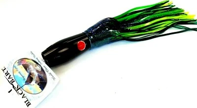 Black Bart Metal Super Pro Big Game Trolling Lure 9 Oz - DARK GREEN / CHART - Image 1 of 4