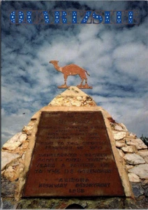 Quartzsite Arizona Pow Wow Last Camp Hi Jolly Monument Postcard - Picture 1 of 2